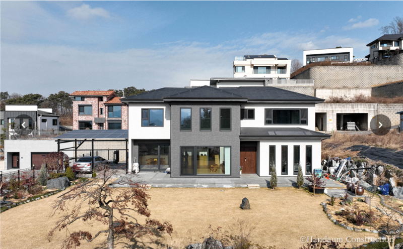 한다움건설 (단독주택 60평형) 나무의 따스함을 담은 중목구조